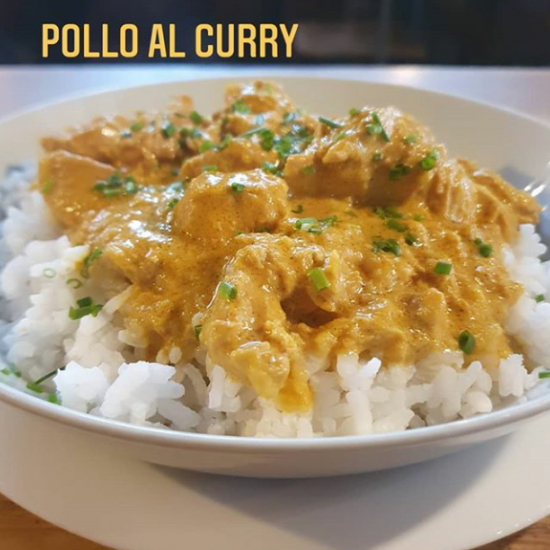 Pollo al curry 